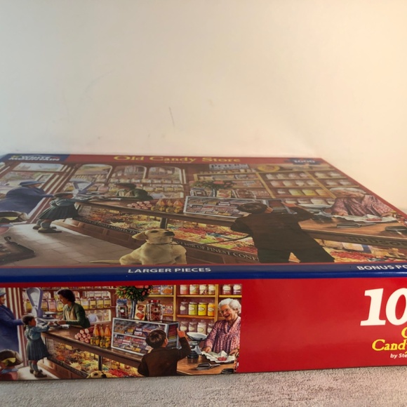 White Mountain 1000 piece puzzle, "The Old Candy Store" - Picture 5 of 5